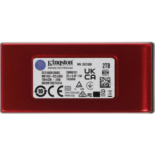 Накопитель SSD Kingston USB-C 2TB SXS1000R/2000G XS1000 1.8