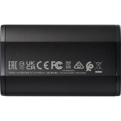 Накопитель SSD A-Data USB-C 500GB SD810-500G-CBK SD810 1.8
