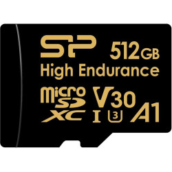 Флеш карта microSDXC 512GB Silicon Power SP512GBSTXDV3V1H Superior V30 A1 + adapter