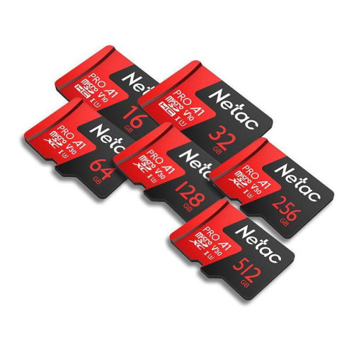 Флеш карта microSDXC 128GB Netac NT02P500PRO-128G-S P500 Extreme Pro A1 w/o adapter