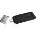 Флеш-накопитель/ Kingston 128Gb USB 3.2 DataTraveler 70 USB Type-C