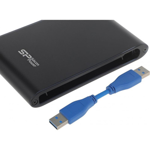 Жесткий диск Silicon Power USB3.0 1TB SP010TBPHDA80S3K A80 Armor 2.5 Жесткий диск Silicon Power USB3.0 1TB SP010TBPHDA80S3K A80 Armor 2.5