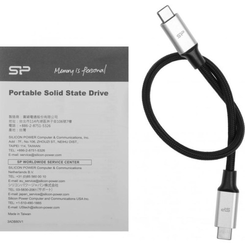 Накопитель SSD Silicon Power USB-C 512GB SP512GBPSDPX10CP PX10 1.8 Накопитель SSD Silicon Power USB-C 512GB SP512GBPSDPX10CP PX10 1.8