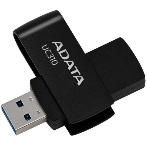 Флеш Диск A-Data 64GB UC310 UC310-64G-RBK USB3.2 черный