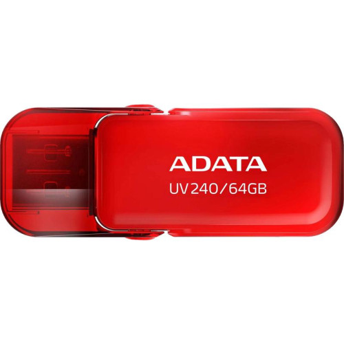 Флеш Диск A-Data 64GB UV240 AUV240-64G-RRD USB2.0 красный