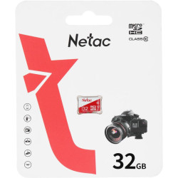 Флеш карта microSDHC 32GB Netac NT02P500ECO-032G-S P500 Eco w/o adapter