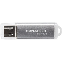 USB2.0 16GB Move Speed M3 серебро