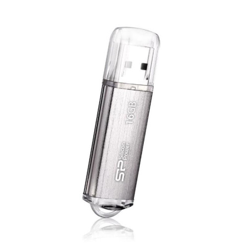 Флеш Диск Silicon Power 16Gb Ultima II-I Series SP016GBUF2M01V1S USB2.0 серебристый