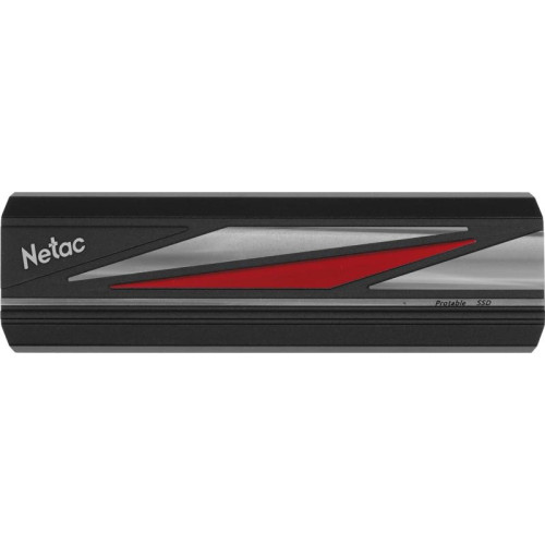 Накопитель SSD Netac USB-C 1TB NT01ZX20L-001T-32BK ZX20L черный