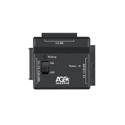 Адаптер-переходник для HDD AgeStar FUBCP2 IDE SATA SATA пластик черный 2.5