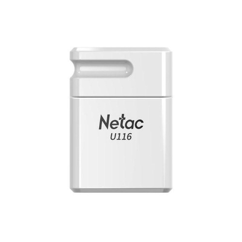 Флеш Диск Netac 64Gb U116 NT03U116N-064G-20WH USB2.0 белый
