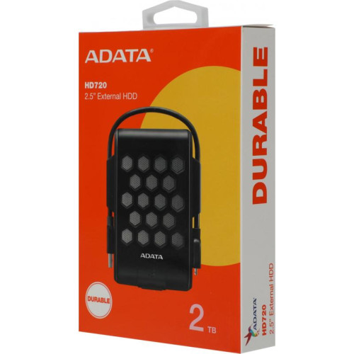 Жесткий диск A-Data USB 3.0 2Tb AHD720-2TU31-CBK HD720 DashDrive Durable 2.5