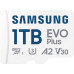 Флеш карта microSDXC 1TB Samsung MB-MC1T0SA EVO Plus V30 A2 + adapter
