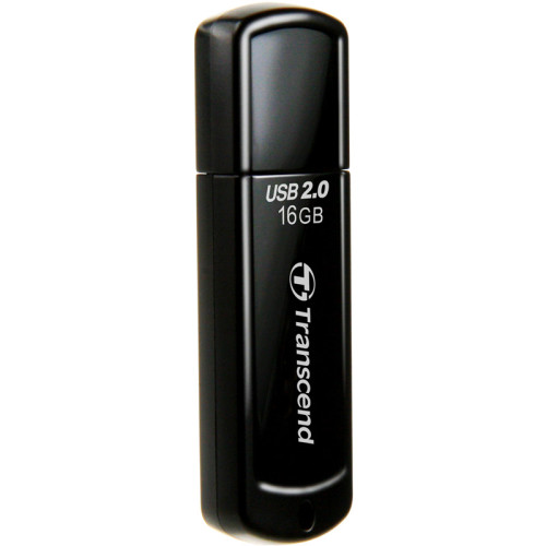 Флеш-накопитель/ Transcend 16GB JetFlash 350 (Black) USB 2.0