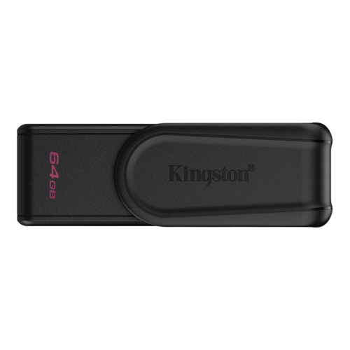 Флеш-накопитель 64GB USB 3.2 Gen 1 DataTraveler Exodia S (Black + Black)/ Kingston 64GB USB 3.2 Gen 1 DataTraveler Exodia S (Black + Black)