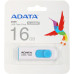 Флеш Диск A-Data 16Gb Classic C008 AC008-16G-RWE USB2.0 белый/синий Флеш Диск A-Data 16Gb Classic C008 AC008-16G-RWE USB2.0 белый/синий