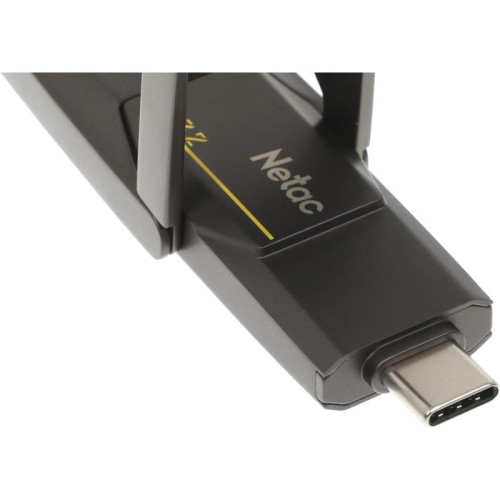 Флеш Диск Netac 1TB US5 NT03US5C-001T-32TA USB3.2 серый
