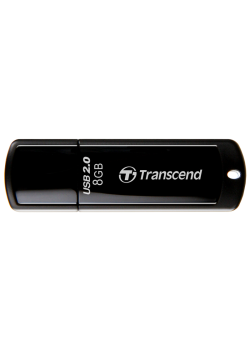 Флеш-накопитель/ Transcend 8GB JetFlash 350 (Black) USB 2.0