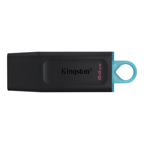 Флэш USB Kingston 64GB USB3.2 Gen 1 DataTraveler Exodia (Black + Teal)/ Kingston 64GB USB3.2 Gen 1 DataTraveler Exodia (Black + Teal)