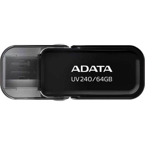 Флеш Диск A-Data 64Gb UV240 AUV240-64G-RBK USB2.0 черный