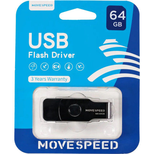 USB2.0 64GB Move Speed М4 черный