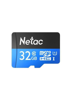 Флеш карта microSDHC 32GB Netac NT02P500STN-032G-S P500 w/o adapter