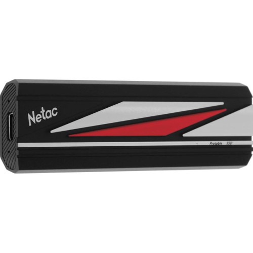 Накопитель SSD Netac USB-C 1TB NT01ZX20L-001T-32BK ZX20L черный