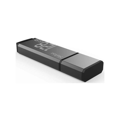 Флеш Диск Netac 128Gb U351 NT03U351N-128G-20BK USB2.0 серый