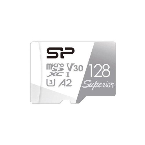 Флеш карта microSDXC 128GB Silicon Power SP128GBSTXDA2V20 Superior w/o adapter