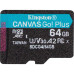 Карта памяти Kingston 64GB microSDXC Canvas Go Plus Gen4 200MB/s A2 U3 V30 Card  W/O ADP/ Kingston 64GB microSDXC Canvas Go Plus Gen4 200MB/s A2 U3 V30 Card  W/O ADP