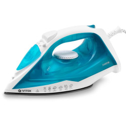 Утюг/ Утюг Vitek VT-8336 2400Вт белый/бирюзовый