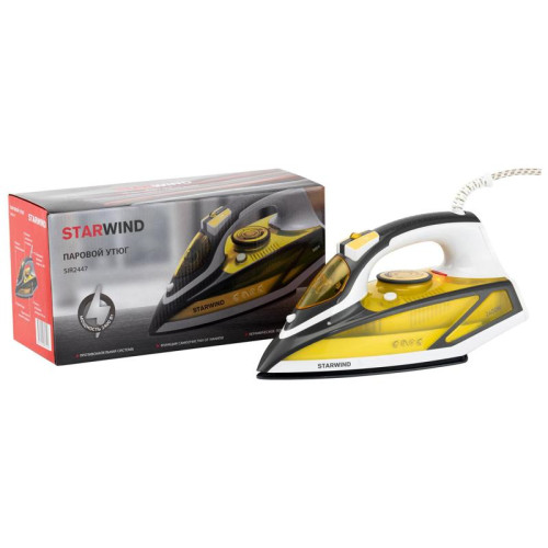 Утюг/ Утюг Starwind SIR2447 2400Вт желтый/серый