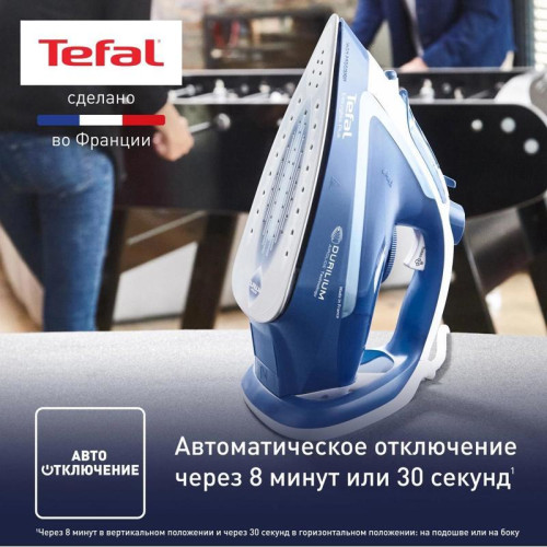 Утюг TEFAL/ Утюг TEFAL FV5735E0 2500Вт, металлокерамика, вертикальное отпаривание, синий Утюг TEFAL/ Утюг TEFAL FV5735E0 2500Вт, металлокерамика, вертикальное отпаривание, синий