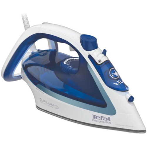 Утюг/ Утюг Tefal Easygliss Plus FV5715E0 2400Вт голубой/белый Утюг/ Утюг Tefal Easygliss Plus FV5715E0 2400Вт голубой/белый
