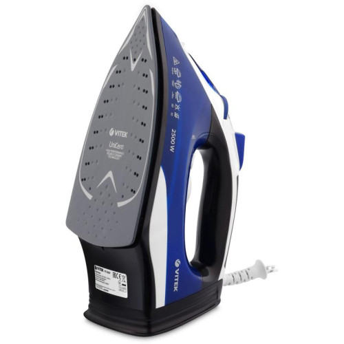 Утюг/ Утюг Vitek VT-8337 2500Вт синий/белый/серый