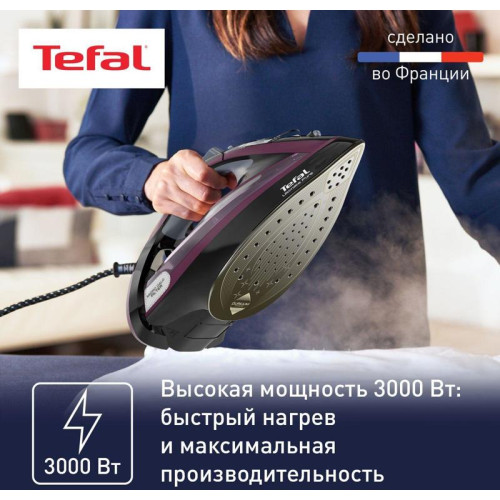 Утюг/ Утюг Tefal FV9835E0 3000Вт черный/фиолетовый