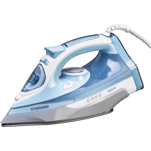 Утюг/ Утюг Starwind SIR2650 2600Вт голубой/белый