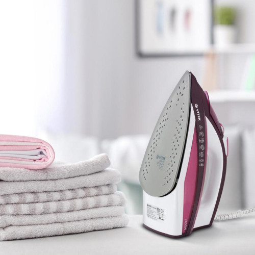 Утюг/ Утюг Vitek VT-1215 2400Вт розовый