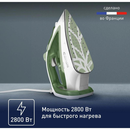 Утюг/ Утюг Tefal Easygliss Eco FV5781E1 2800Вт зеленый/белый