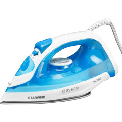 Утюг/ Утюг Starwind SIR2045 1800Вт голубой/белый