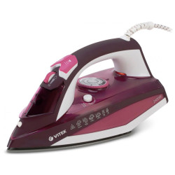 Утюг/ Утюг Vitek Luxure 1215-VT-03 2400Вт бордовый/белый