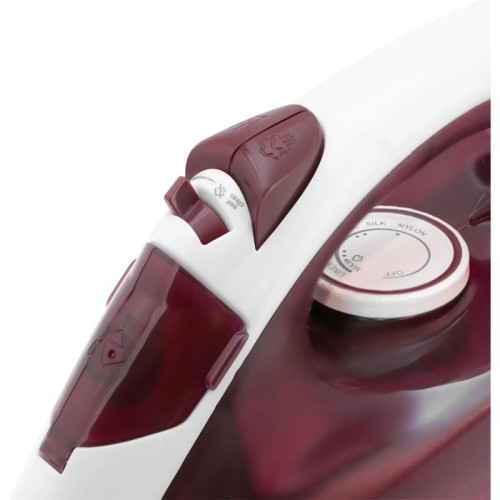 Утюг/ Утюг Maxwell MW-3006 2400Вт белый/бордовый