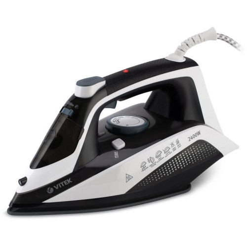 Утюг/ Утюг Vitek VT-8313 2400Вт белый/черный