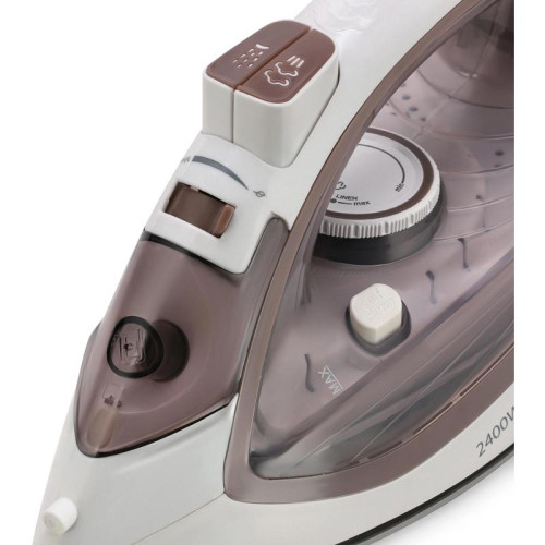 Утюг/ Утюг Maxwell MW-3047 2400Вт белый/коричневый