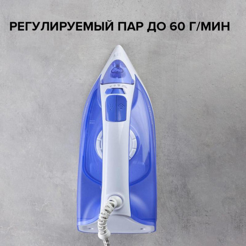 Утюг/ Утюг Scarlett SC-SI30K23 2200Вт белый/синий