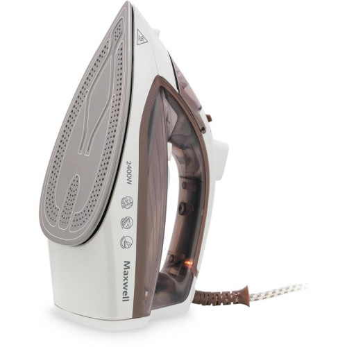 Утюг/ Утюг Maxwell MW-3047 2400Вт белый/коричневый