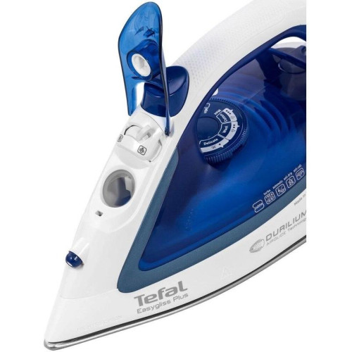 Утюг/ Утюг Tefal Easygliss Plus FV5715E0 2400Вт голубой/белый Утюг/ Утюг Tefal Easygliss Plus FV5715E0 2400Вт голубой/белый