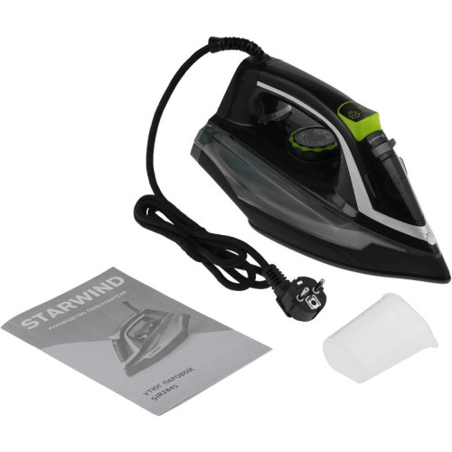 Утюг/ Утюг Starwind SIR2845 2800Вт черный/серебристый