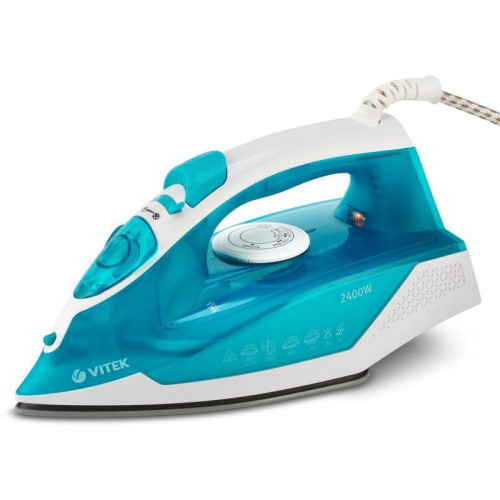 Утюг/ Утюг Vitek 8307-VT-01 2400Вт бирюзовый/белый