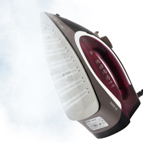 Утюг/ Утюг Vitek VT-8309 2400Вт черный/коричневый/бордовый Утюг/ Утюг Vitek VT-8309 2400Вт черный/коричневый/бордовый